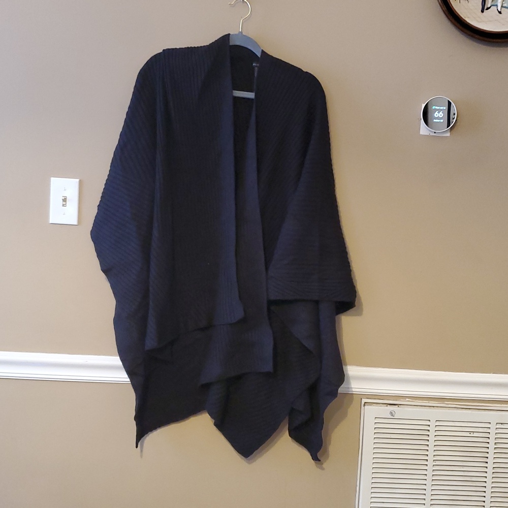 All Saints Traveling Rib Ruana One Size Fits All NWT'S - Picture 4 of 9